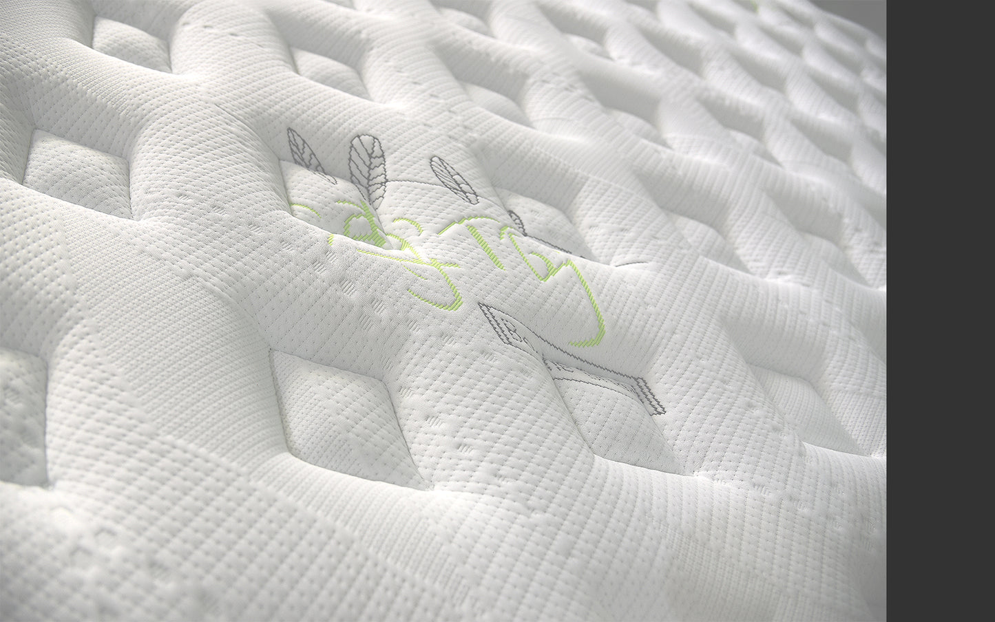 LAYOUNG mint 3D Fabric Mattress with Pocket Sprung,28cm,for Maintaining Superior Ventilation,roll packing 100PCS OEM ODM