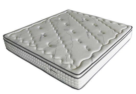 LAYOUNG Memory Foam Mattress, high elastic foam pocket sprung mattress,20cm, Skin-friendly Soft cashmere fabric,roll packing 100PCS OEM ODM