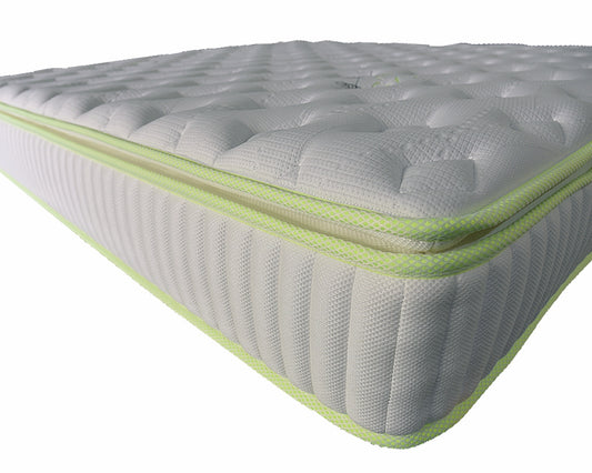 LAYOUNG mint 3D Fabric Mattress with Pocket Sprung,28cm,for Maintaining Superior Ventilation,roll packing 100PCS OEM ODM