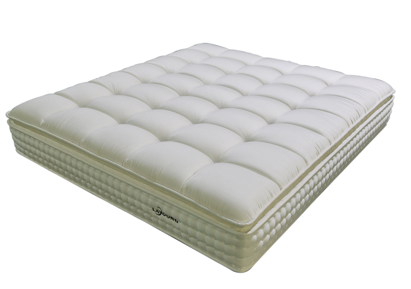 LAYOUNG mattress with pocket spring,the extreme comfort rayon fabric(MOQ 100PCS,wholesale only)