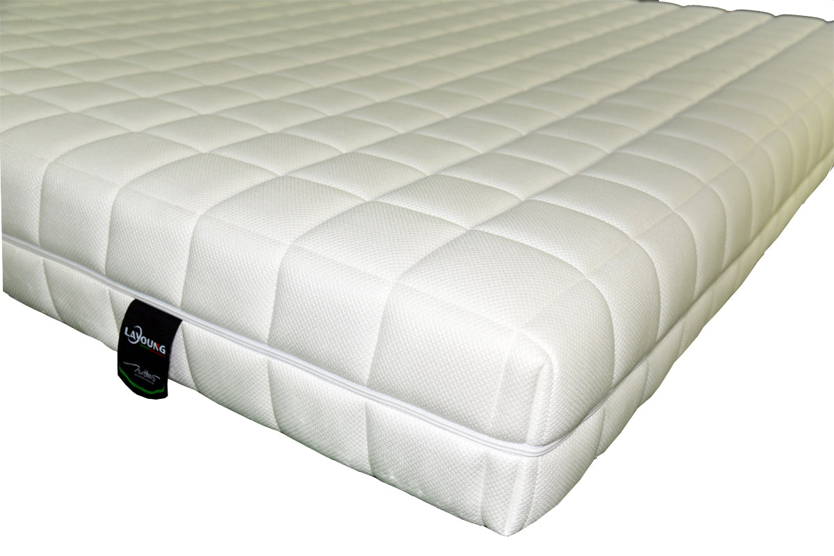 LAYOUNG Latex Memory Foam Mattress,high-grade knitted fabric with middle zipper, high elastic foam pocket sprung mattress,23cm, for Maintaining Superior Ventilation,roll packing  100PCS OEM ODM