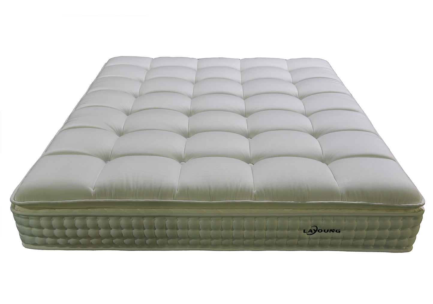 LAYOUNG mattress with pocket spring,the extreme comfort rayon fabric(MOQ 100PCS,wholesale only)