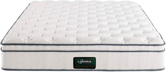 layoung mattress 10” Innerspring and Memory Foam  Mattress With pocket springs        100PCS OEM ODM