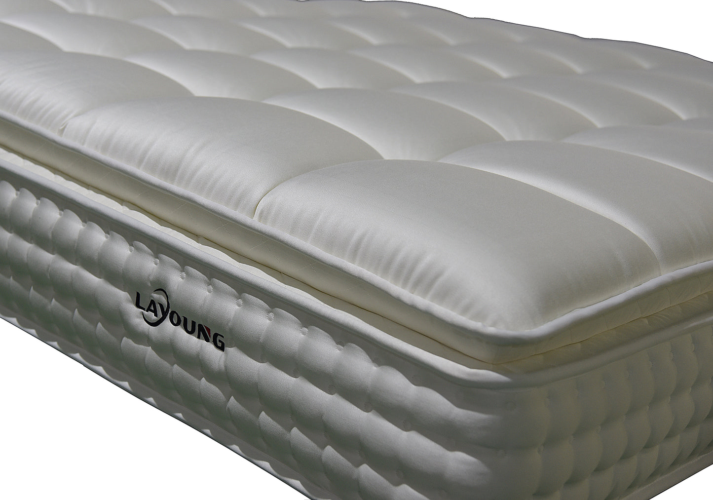 LAYOUNG mattress with pocket spring,the extreme comfort rayon fabric(MOQ 100PCS,wholesale only)